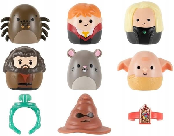 Harry Potter Squish-a-longs Mini Squish Mini Figure Collection 9-pack