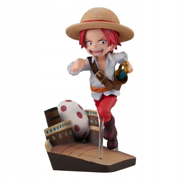 One Piece Shanks ‘Run Run Run’ G.E.M. Figure, 13 cm