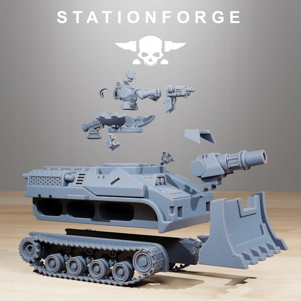 Socratis Vanguard Tank – Station Forge – 3D printing