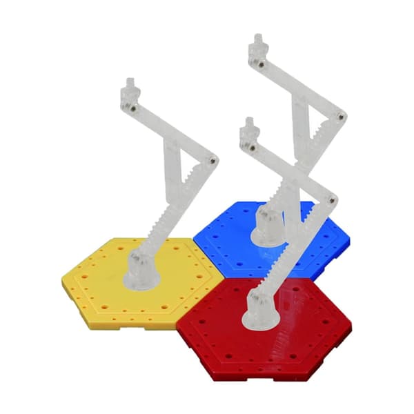 1PC display stand, mounting bracket, Hobby Support, colours: red, yellow, blue