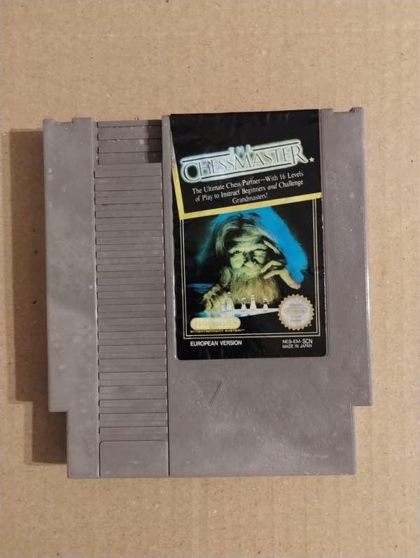 The Chessmaster game for the Nintendo NES (PAL)