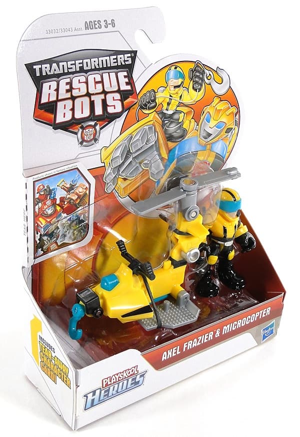 HASBRO – TRANSFORMERS RESCUE BOTS ALEX + MICROCOPTER