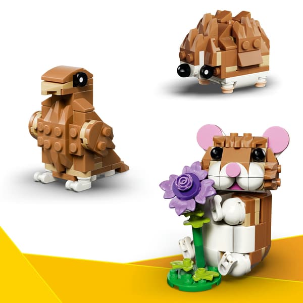 LEGO CREATOR ADORABLE HAMSTER WITH A FLOWER (31376) (BRICKS)