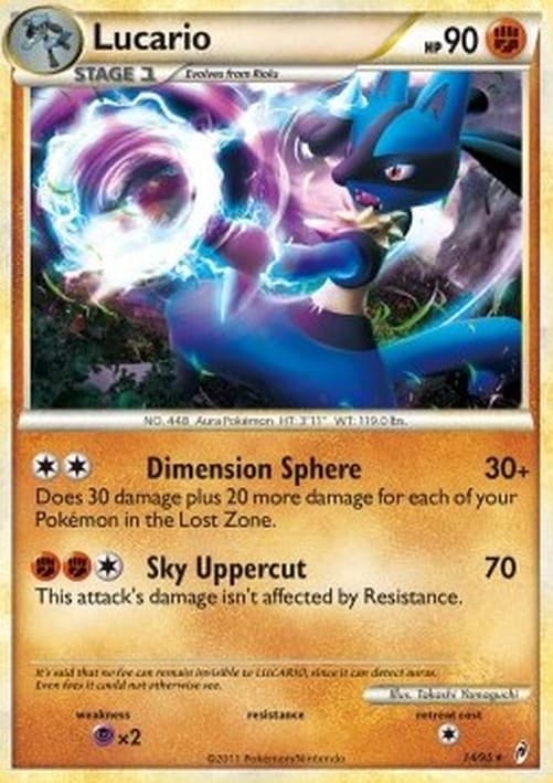 Pokemon TCG Lucario