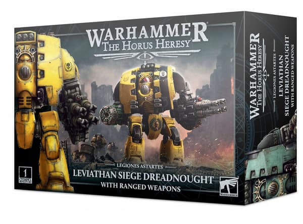 Leviathan Siege Dreadnought med klør- og borevåpen