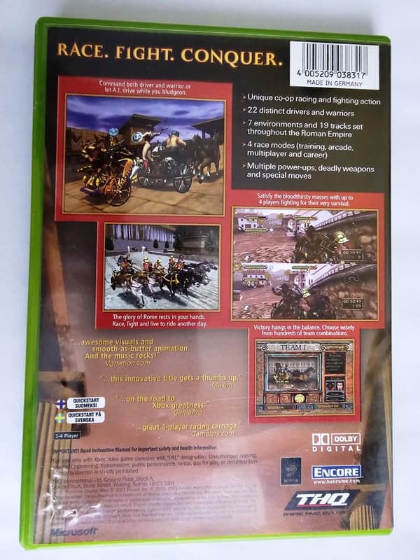 CIRCUS MAXIMUS CHARIOT WARS Microsoft Xbox