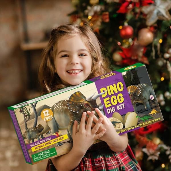 Dinosaur Mine: Archaeological Dig Set with 12 Large Eggs