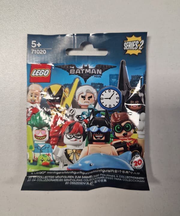 LEGO 71020 Batman 2 Black Canary minifigure – sealed, unopened!