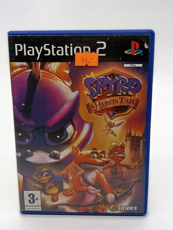 SPYRO HERO'S TAIL PlayStation 2 (PS2) boxed version