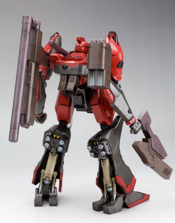 1/72 scale Armored Core model kit: Nineball AC1, 21 cm