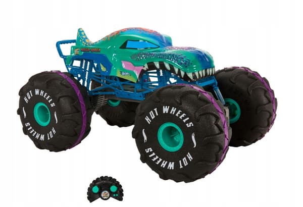 Hot Wheels XXL Monster Trucks Remote-Controlled RC Car – Mega-Wrex