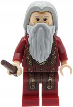 LEGO Harry Potter – Albus Dumbledore figure with wand