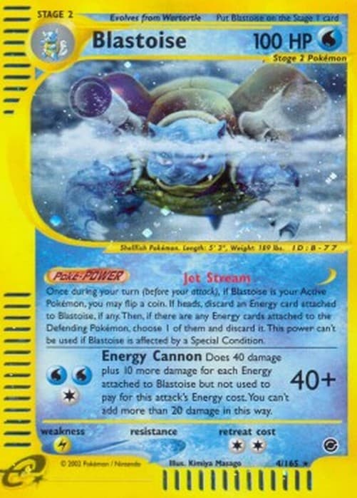 Pokemon TCG Blastoise