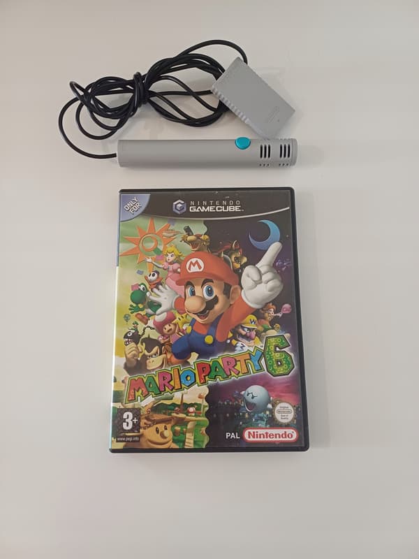 Mario Party 6 + GameCube Mic… Nintendo GameCube boxed set