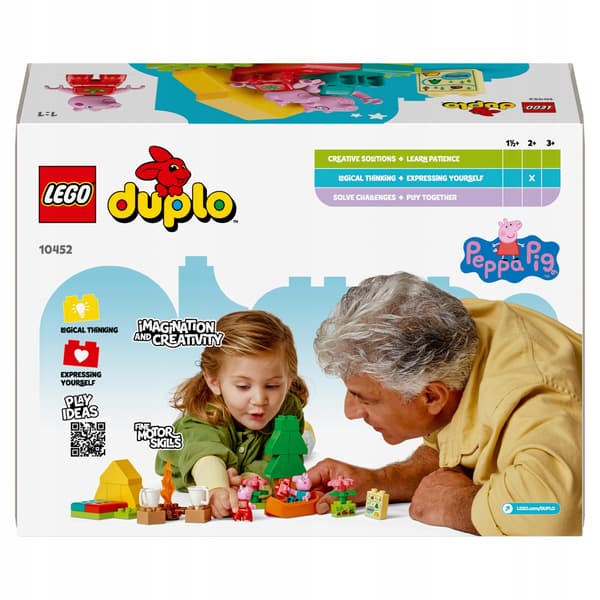 LEGO DUPLO Peppa Pig Camping Trip 10452