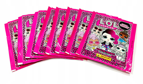 STICKERS. PANINI. LOL SURPRISE! L.O.L. 8 PACKETS