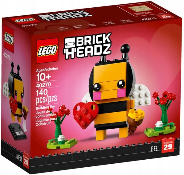 LEGO BrickHeadz 40270 Valentine’s Day Bee