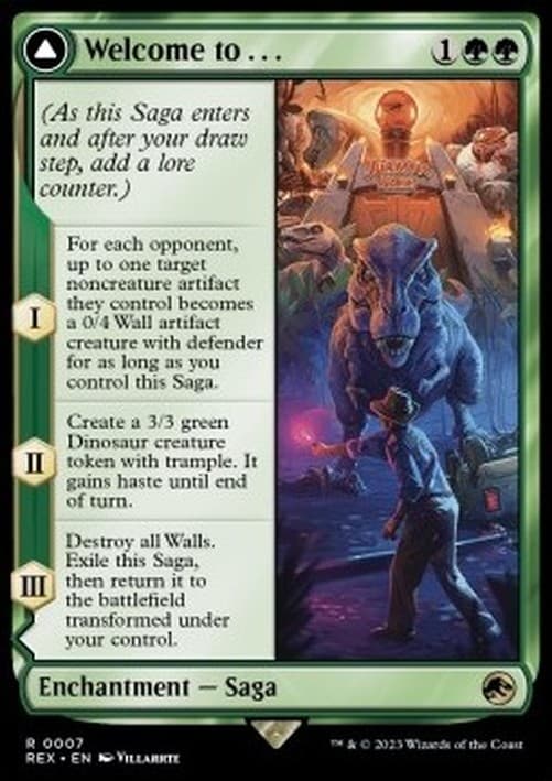 Magic: The Gathering Welcome to . // Jurassic Park