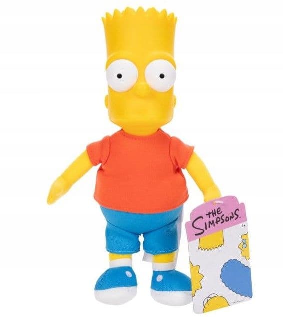 Jakks Pacific The Simpsons Soft Toy – Bart, 26 cm