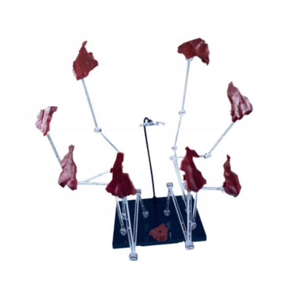 Action figure stand, display stand, lightweight, creative holder – Red doll model