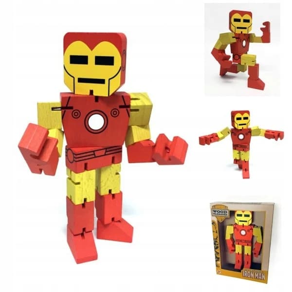 MARVEL – Wooden figurine – Iron Man – 20 cm