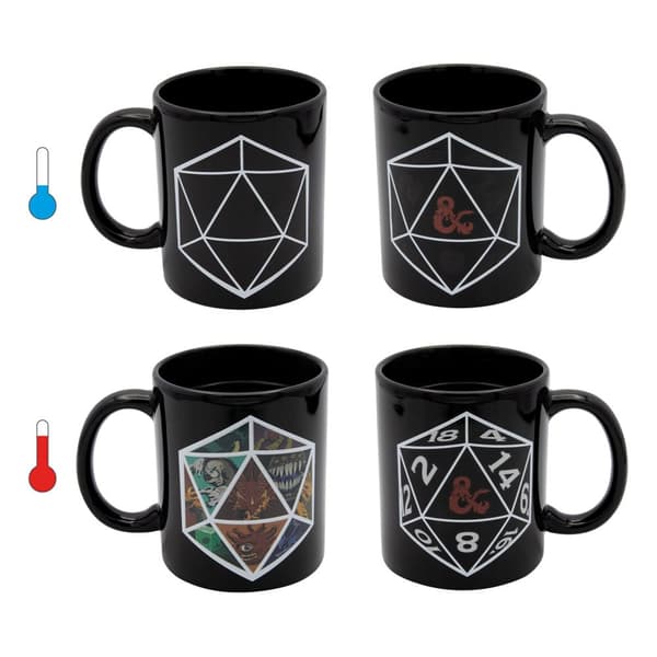 DUNGEONS+DRAGONS HEAT-CHANGE MUG MAGIC