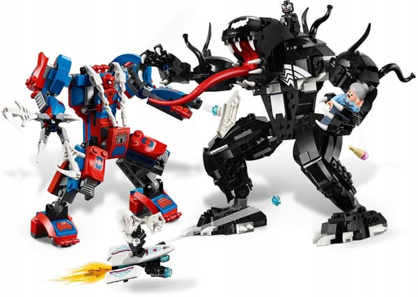 LEGO SUPER HEROES 76115 Spider-Mech vs Venom Spider-Man Ghost MARVEL