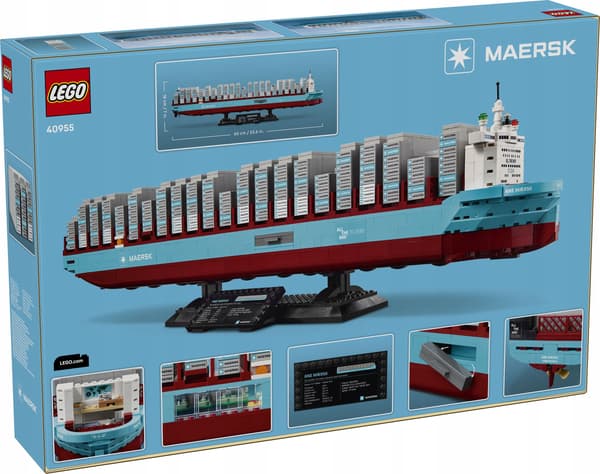 LEGO Other 40955 – Maersk Dual-Fuel Container Ship