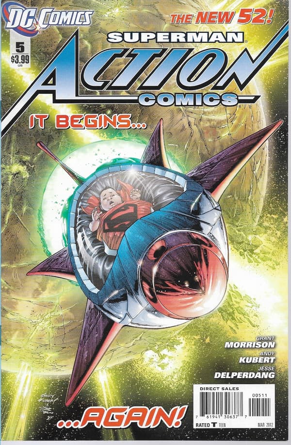 DC Superman Action Comics Issues 1–12/2011 (in English)