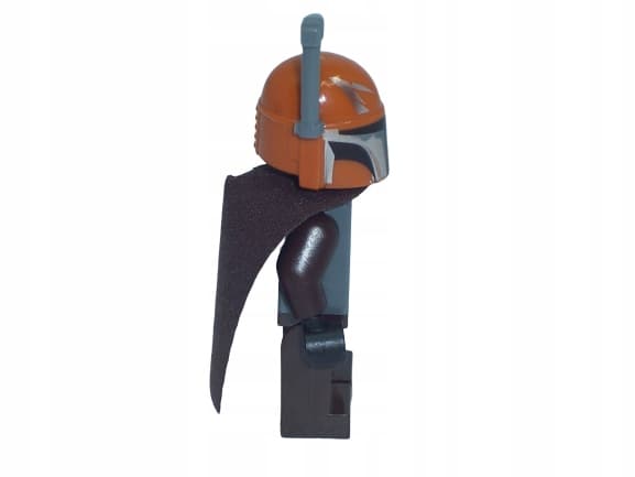 LEGO STAR WARS Mandalorian Brown sw1079 + Weapon 75267