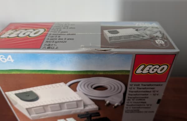 Lego 7864 12V Train Power Supply Transformer – New