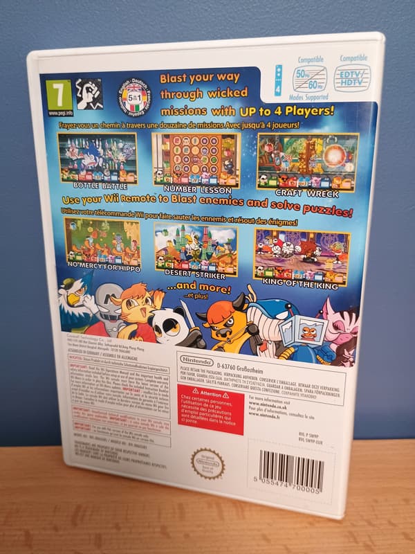 Wicked Monsters BLAST! Nintendo Wii, English, complete set