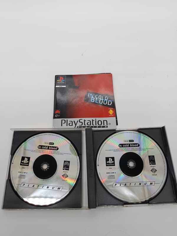 IN COLD BLOOD SONY PLAYSTATION 1 (PSX)