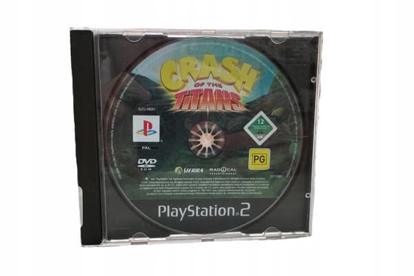 Crash of the Titans PS2 game