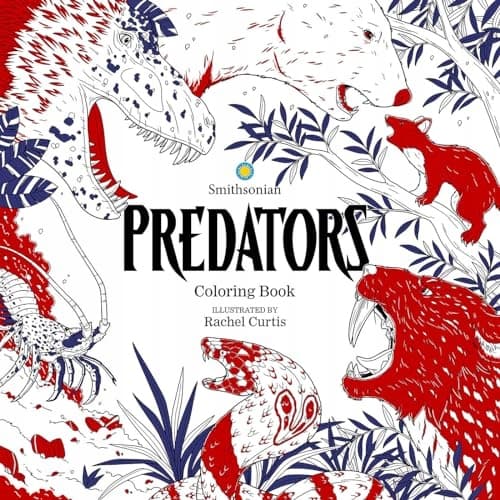 Predators: A Smithsonian Colouring Book