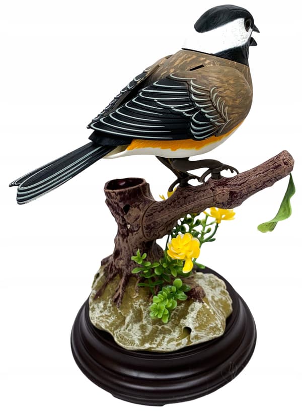 Interactive singing bird with sound, moving, decorative, chirping