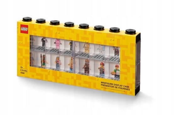 LEGO BLACK DISPLAY CASE FOR 16 MINIFIGURES 4066