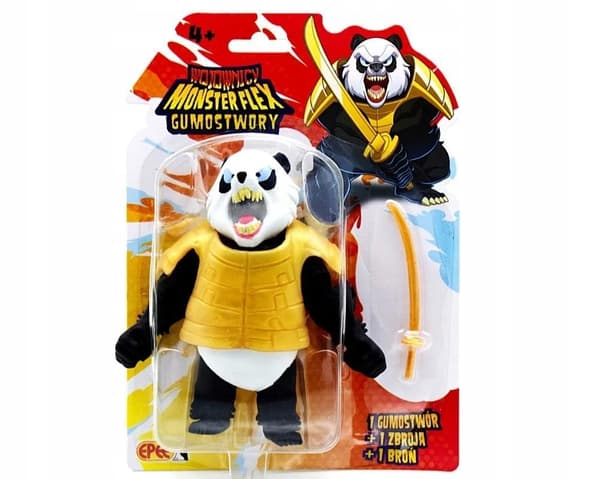 GUMOSTWORY – SAMURAI PANDA WITH A GOLDEN KATANA AND EPEE