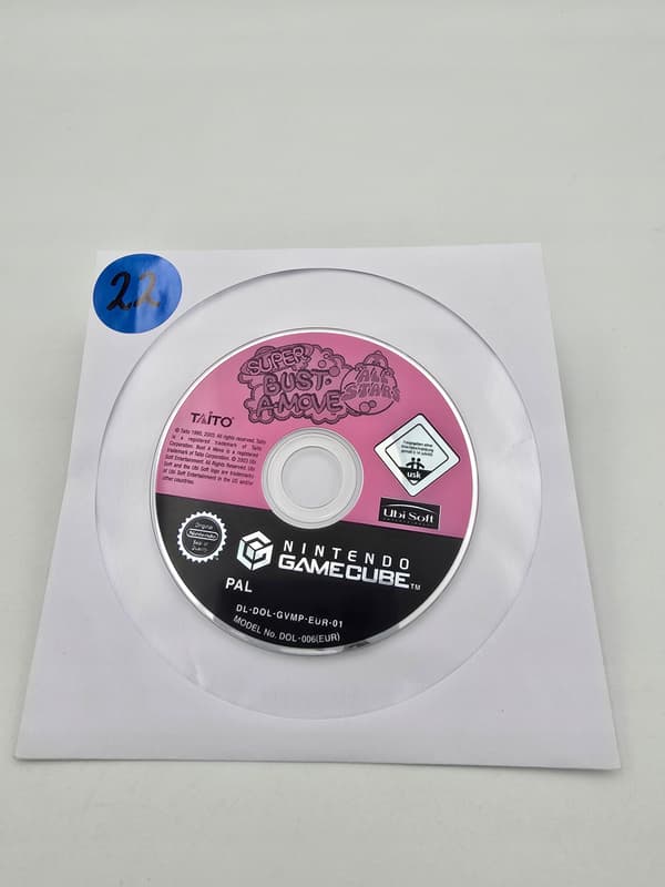 NINTENDO GAMECUBE SUPER BUST A MOVE ALL STARS