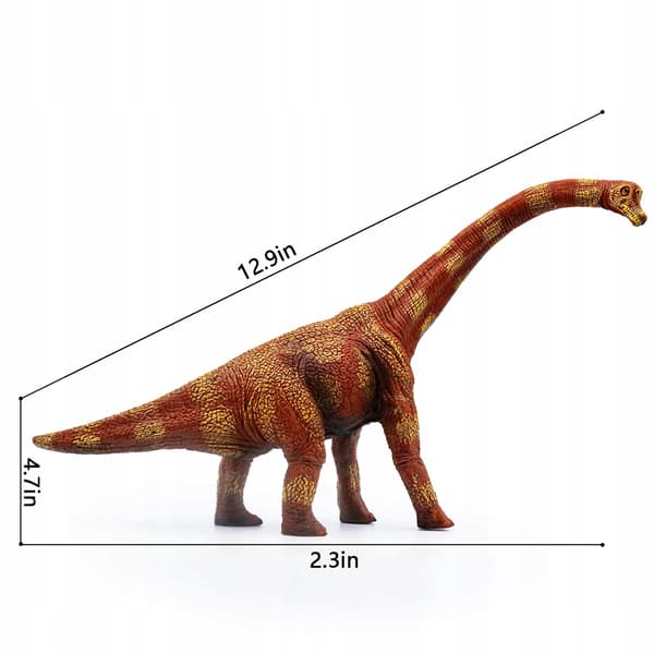 Sienon Brachiosaurus Large Realistic Dinosaur Figure, 34 cm, Educational