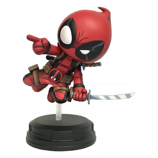 Marvel Deadpool jumping figurine, 18 cm