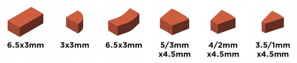 GREEN STUFF WORLD – SILICONE MOULD FOR CASTING BRICKS 1507