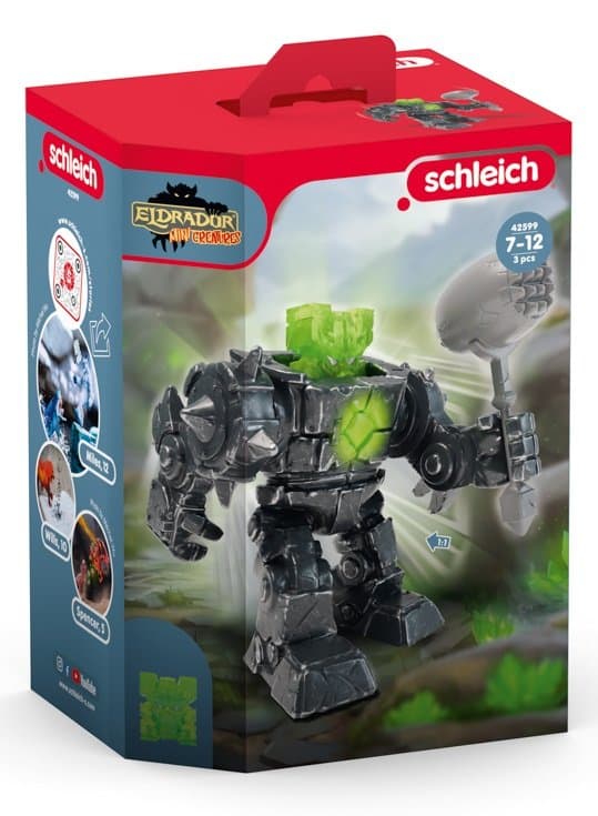 Schleich 42599 Eldrador Stone Robot – Mini Creatures