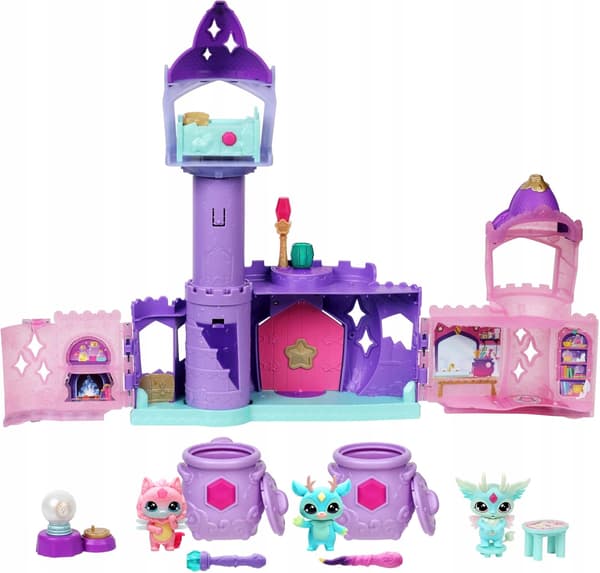 Magic Mixies Mixlings Magic Castle Playset Super Pack, Expanding Playset with
