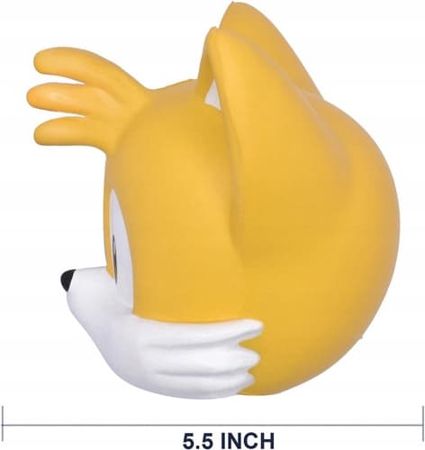 Sonic the Hedgehog Squishme Tails Squishie, 12cm