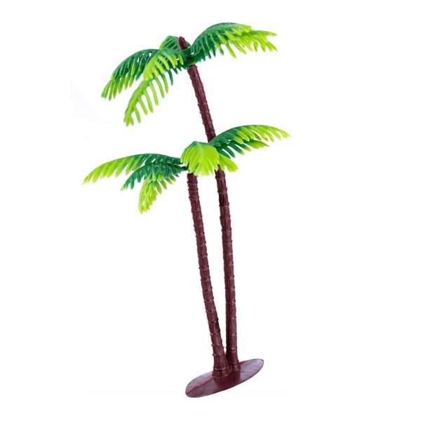 DINOSAUR SET: 4 FIGURES, 2 TREES, SOUND AND LIGHT EFFECTS – A GIFT