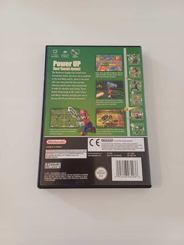 Mario Power Tennis for Nintendo GameCube (boxed)