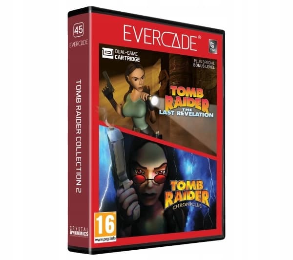 Evercade Tomb Raider Collection 2 game