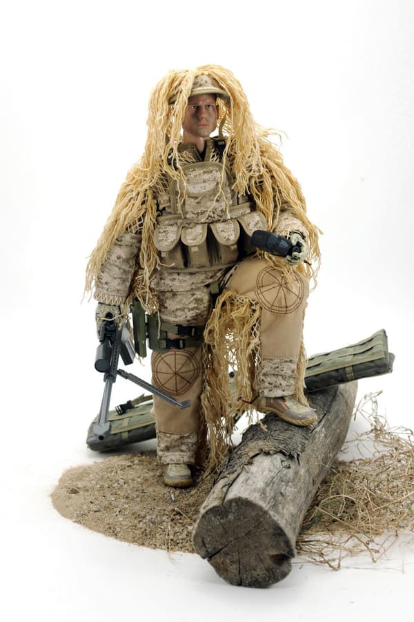 War Game Action Figure: DESERT Soldier – Collectable