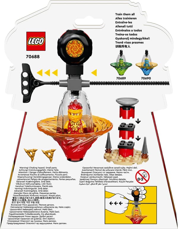 LEGO Ninjago Kai’s Spinjitzu Warrior Training 70688